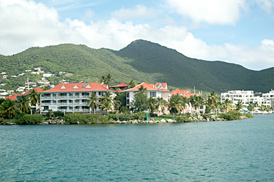 French side shoreline St. Martin