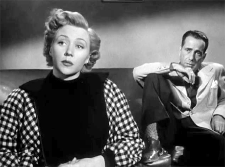 Bogart and Gloria Graham